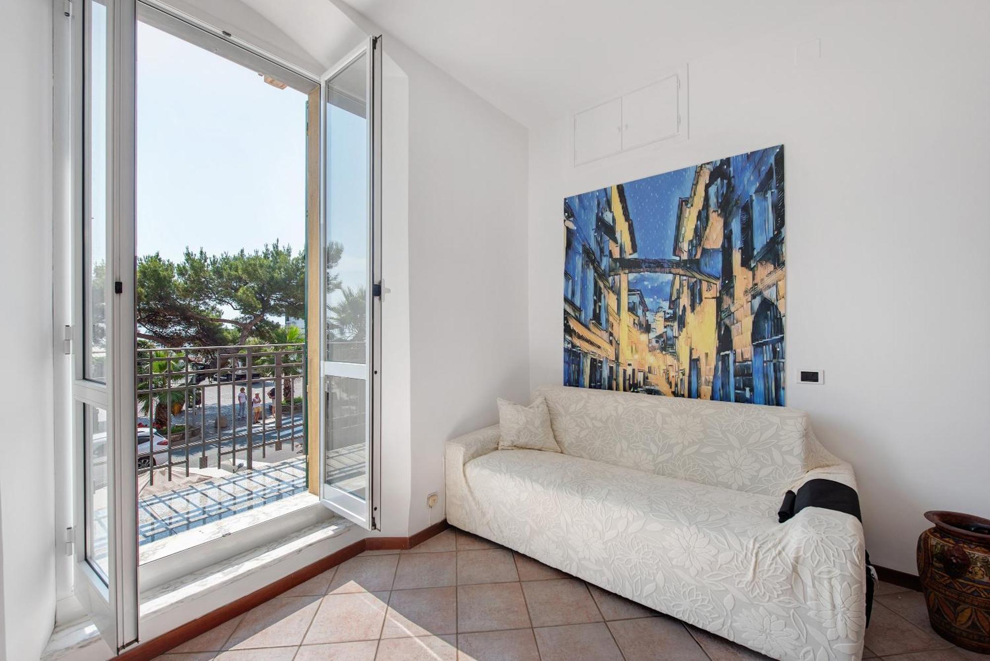 La Finestra Sul Mare Apartment Arenzano Luaran gambar
